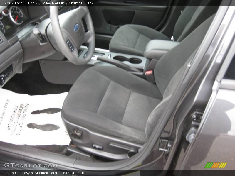 Alloy Metallic / Charcoal Black 2007 Ford Fusion SE