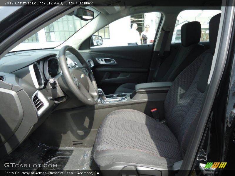 Black / Jet Black 2012 Chevrolet Equinox LTZ AWD