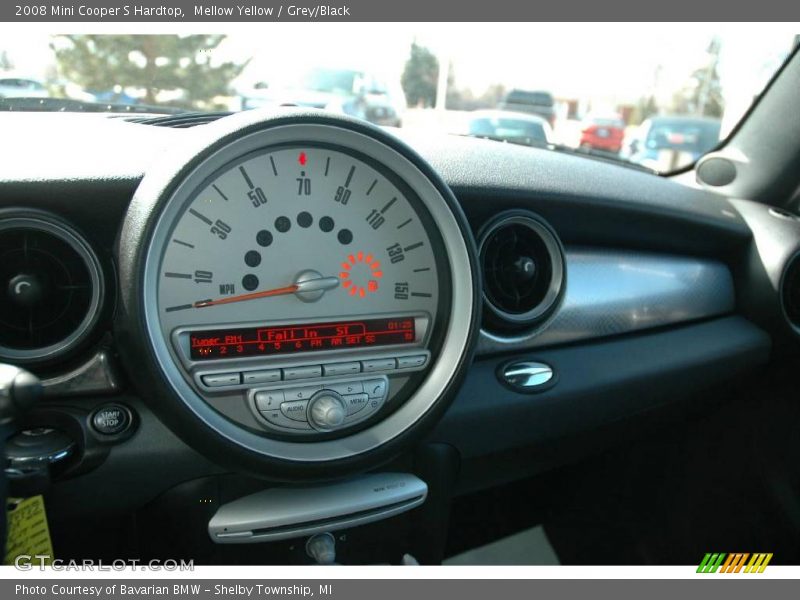 Mellow Yellow / Grey/Black 2008 Mini Cooper S Hardtop