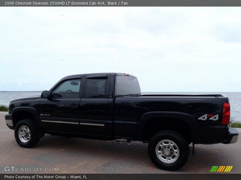 Black / Tan 2006 Chevrolet Silverado 2500HD LT Extended Cab 4x4