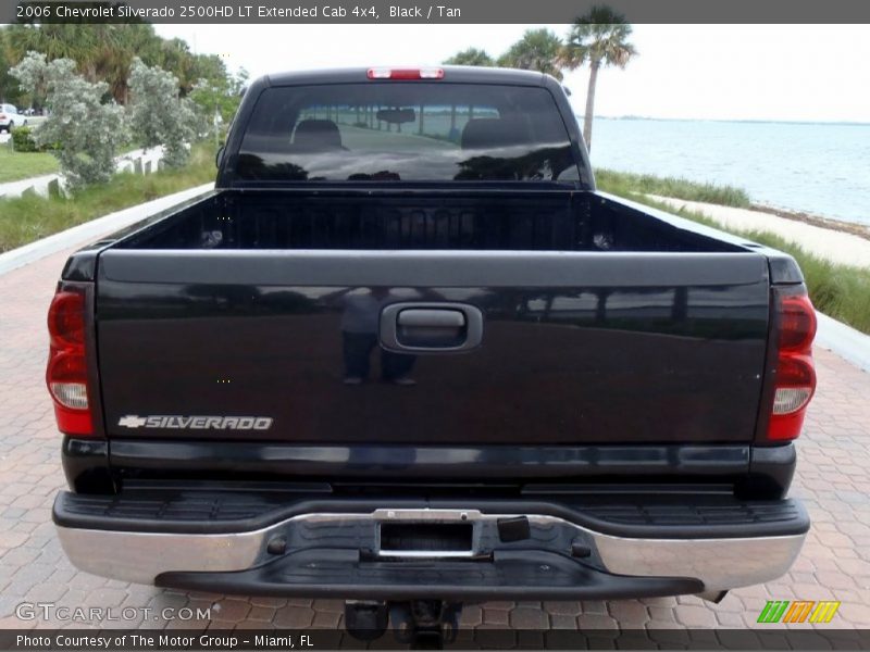 Black / Tan 2006 Chevrolet Silverado 2500HD LT Extended Cab 4x4