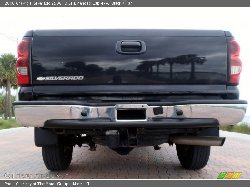 Black / Tan 2006 Chevrolet Silverado 2500HD LT Extended Cab 4x4