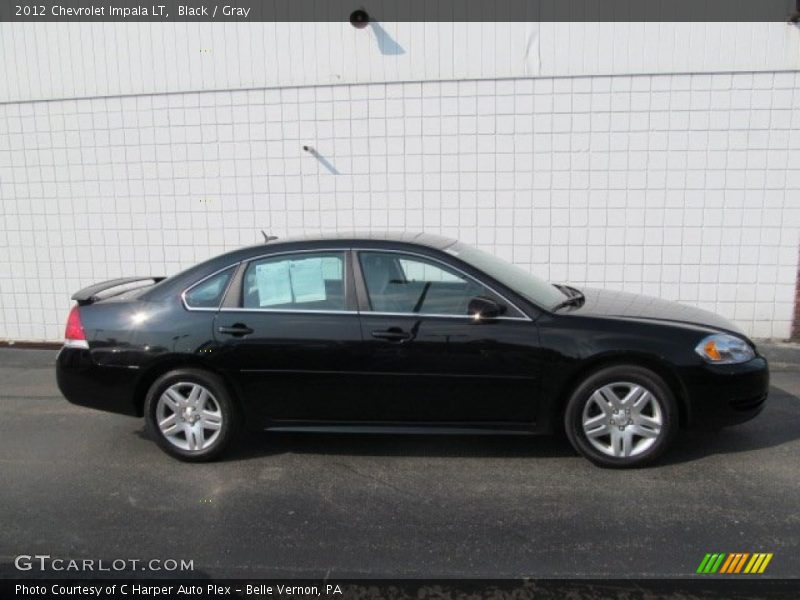 Black / Gray 2012 Chevrolet Impala LT