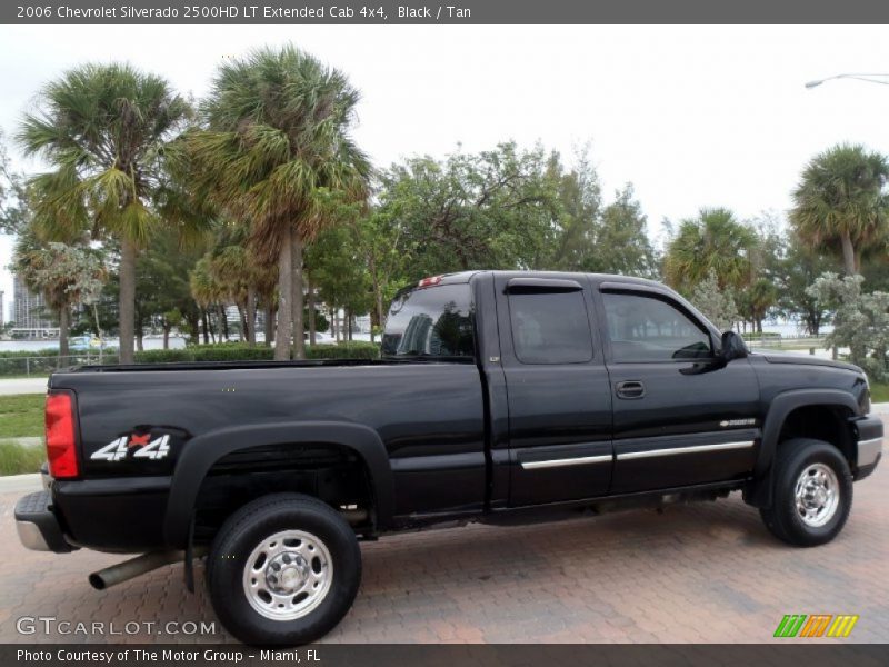 Black / Tan 2006 Chevrolet Silverado 2500HD LT Extended Cab 4x4