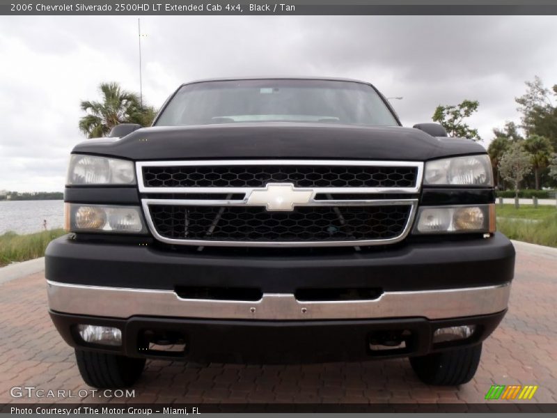 Black / Tan 2006 Chevrolet Silverado 2500HD LT Extended Cab 4x4