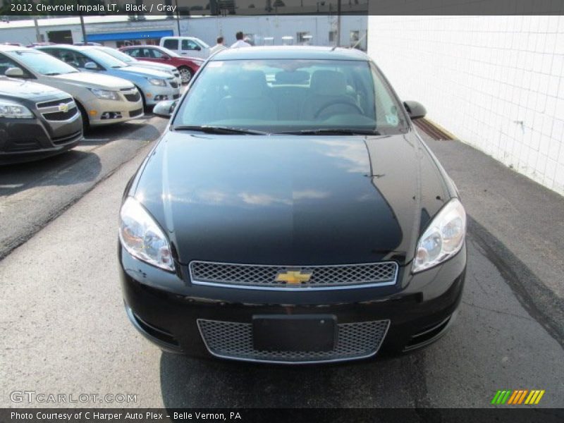 Black / Gray 2012 Chevrolet Impala LT