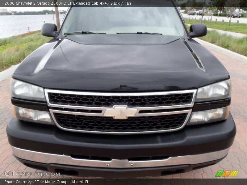 Black / Tan 2006 Chevrolet Silverado 2500HD LT Extended Cab 4x4