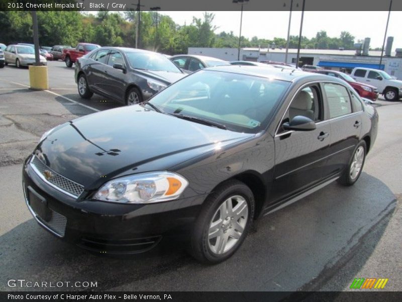 Black / Gray 2012 Chevrolet Impala LT