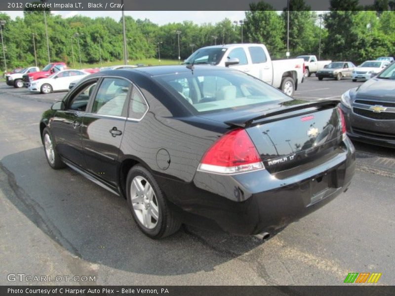 Black / Gray 2012 Chevrolet Impala LT