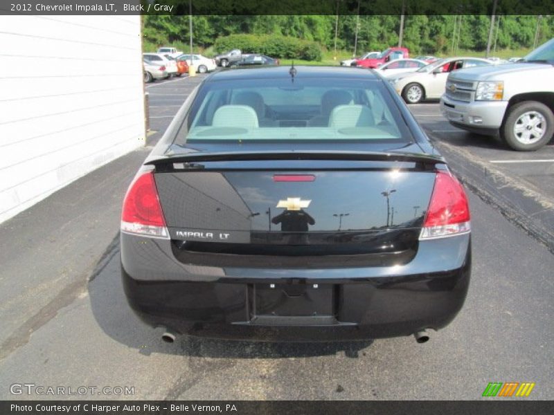 Black / Gray 2012 Chevrolet Impala LT