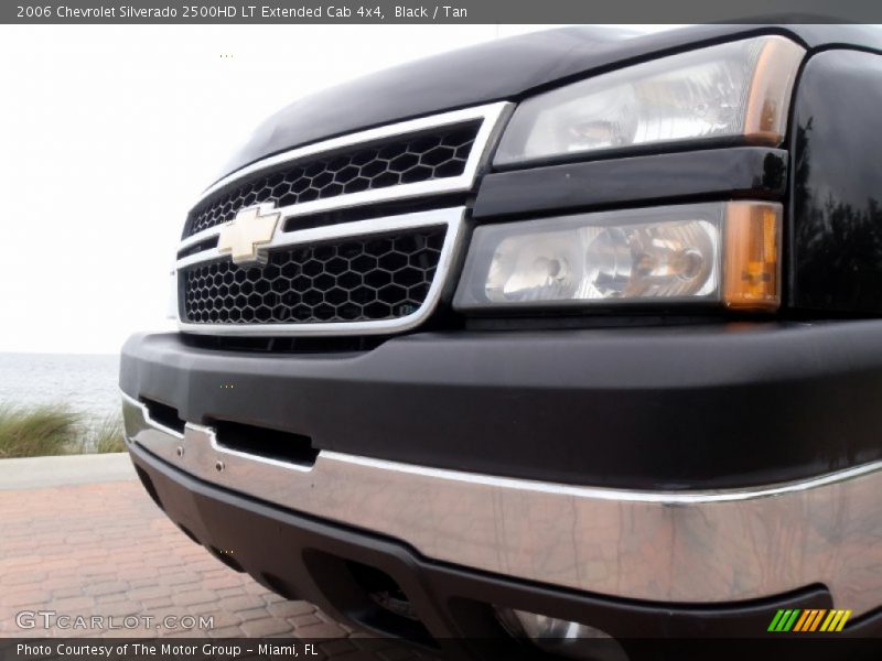 Black / Tan 2006 Chevrolet Silverado 2500HD LT Extended Cab 4x4
