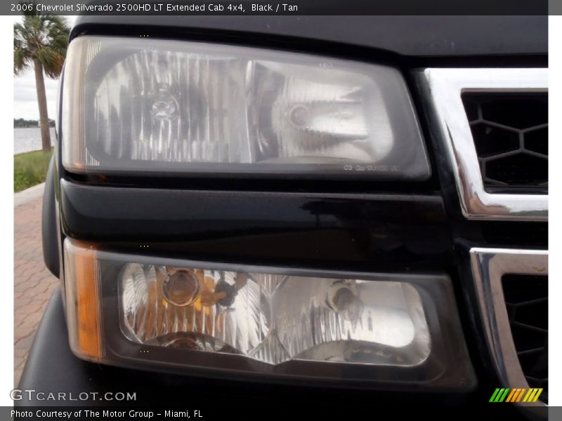 Black / Tan 2006 Chevrolet Silverado 2500HD LT Extended Cab 4x4