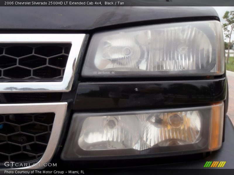 Black / Tan 2006 Chevrolet Silverado 2500HD LT Extended Cab 4x4