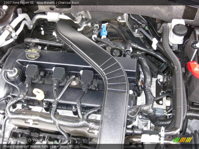 Alloy Metallic / Charcoal Black 2007 Ford Fusion SE