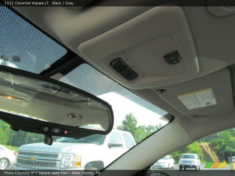 Black / Gray 2012 Chevrolet Impala LT