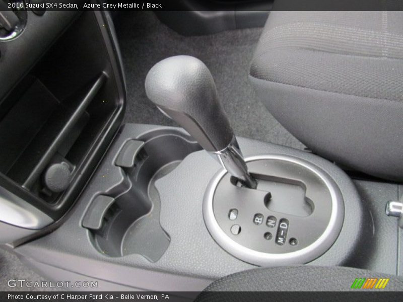 Azure Grey Metallic / Black 2010 Suzuki SX4 Sedan