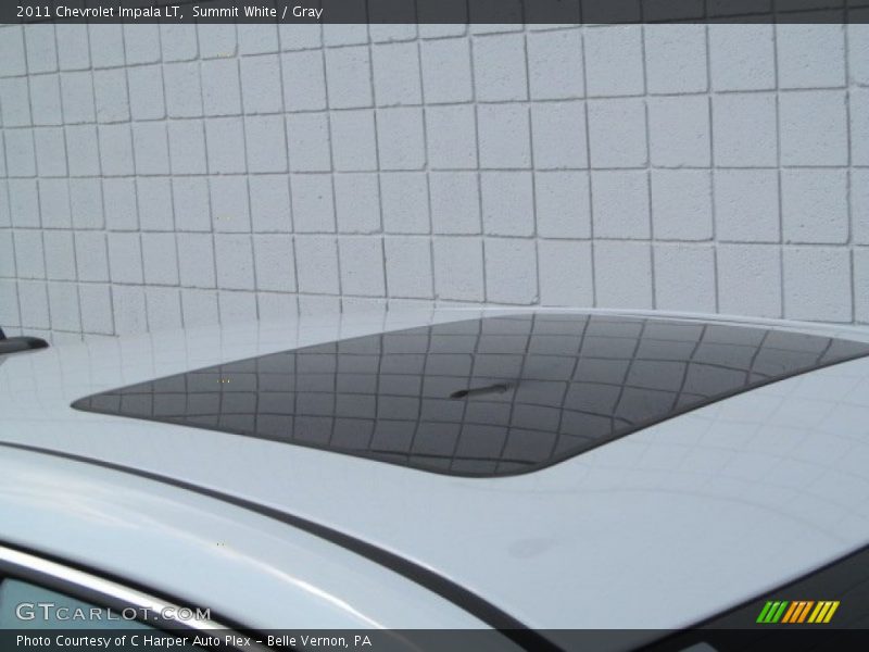 Summit White / Gray 2011 Chevrolet Impala LT