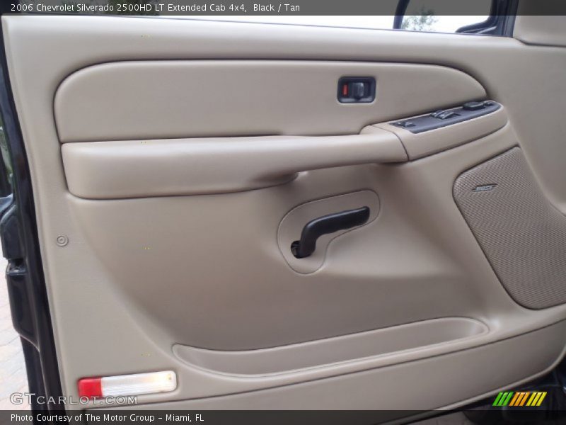 Black / Tan 2006 Chevrolet Silverado 2500HD LT Extended Cab 4x4