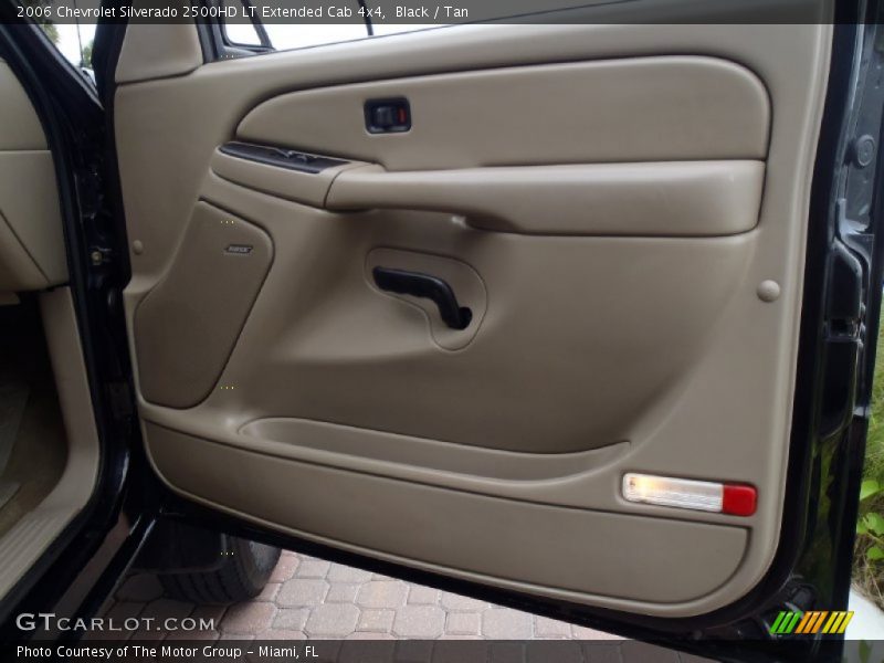Black / Tan 2006 Chevrolet Silverado 2500HD LT Extended Cab 4x4