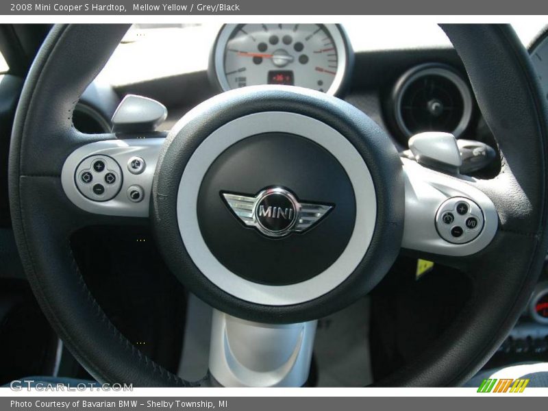 Mellow Yellow / Grey/Black 2008 Mini Cooper S Hardtop