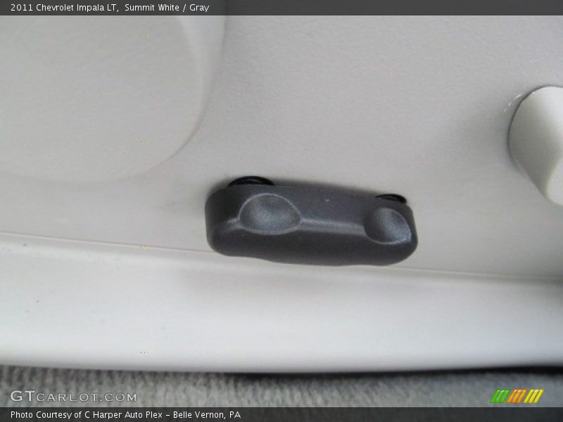 Summit White / Gray 2011 Chevrolet Impala LT
