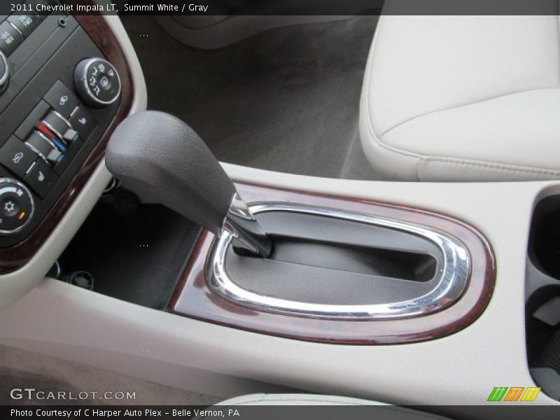 Summit White / Gray 2011 Chevrolet Impala LT
