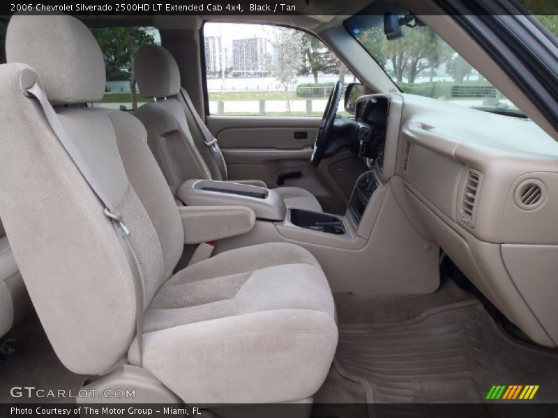 Black / Tan 2006 Chevrolet Silverado 2500HD LT Extended Cab 4x4