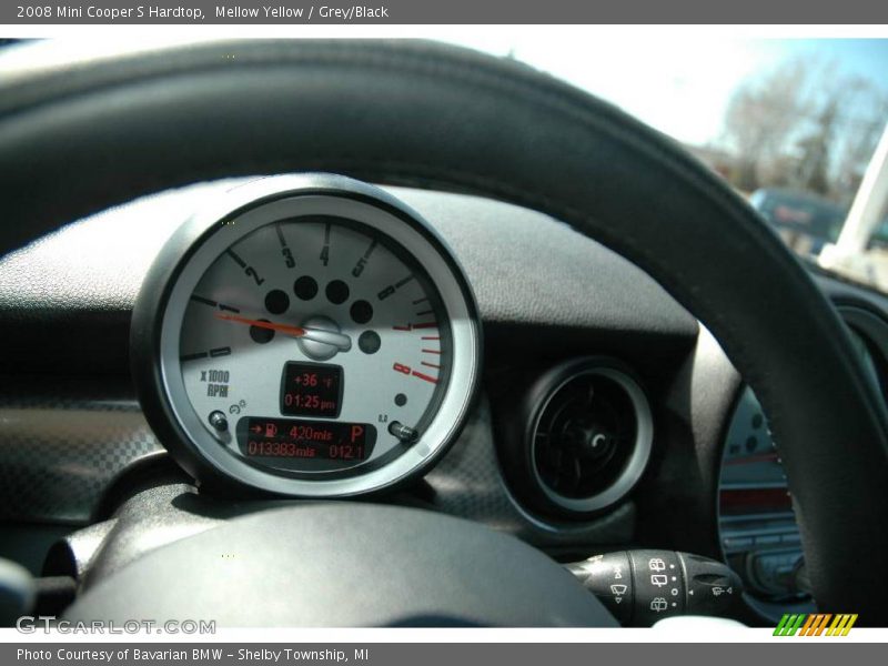 Mellow Yellow / Grey/Black 2008 Mini Cooper S Hardtop