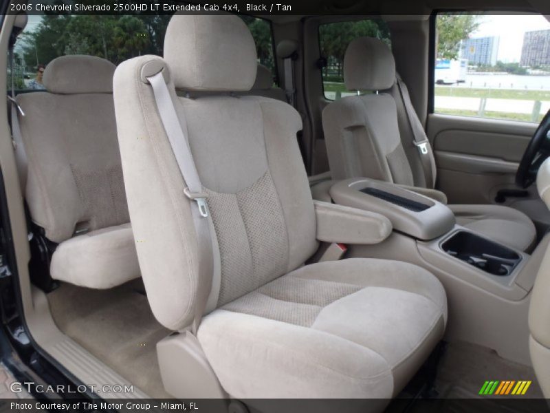 Black / Tan 2006 Chevrolet Silverado 2500HD LT Extended Cab 4x4