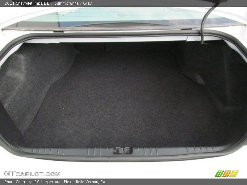 Summit White / Gray 2011 Chevrolet Impala LT