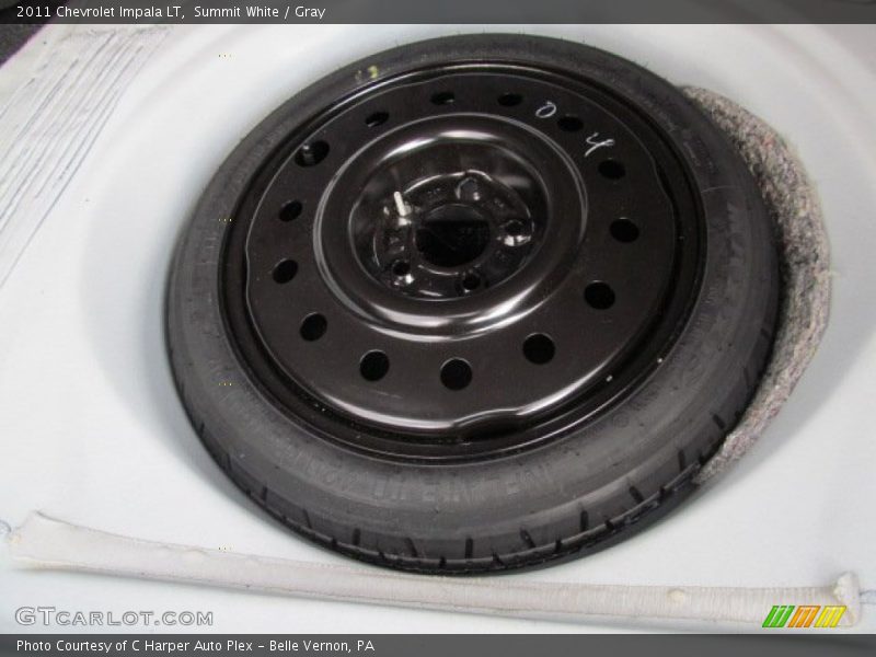 Summit White / Gray 2011 Chevrolet Impala LT