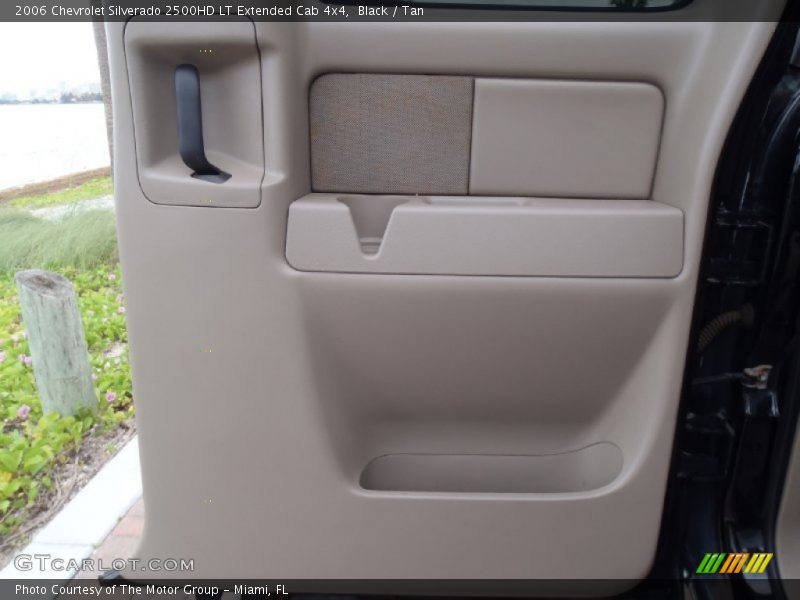 Black / Tan 2006 Chevrolet Silverado 2500HD LT Extended Cab 4x4