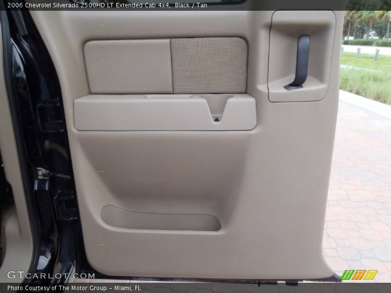 Black / Tan 2006 Chevrolet Silverado 2500HD LT Extended Cab 4x4
