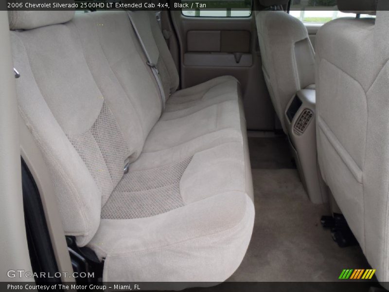 Black / Tan 2006 Chevrolet Silverado 2500HD LT Extended Cab 4x4
