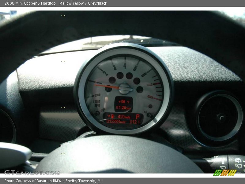 Mellow Yellow / Grey/Black 2008 Mini Cooper S Hardtop
