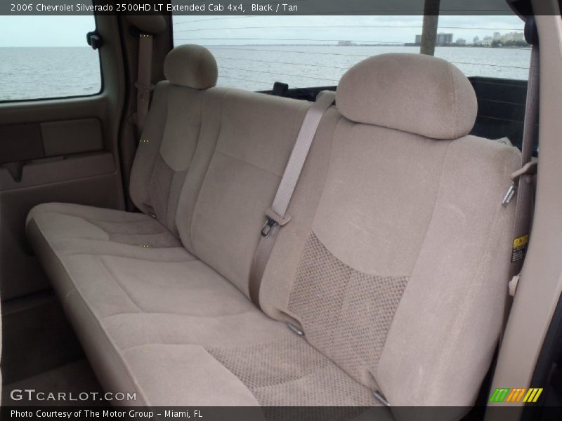 Black / Tan 2006 Chevrolet Silverado 2500HD LT Extended Cab 4x4