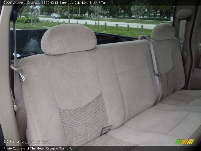 Black / Tan 2006 Chevrolet Silverado 2500HD LT Extended Cab 4x4