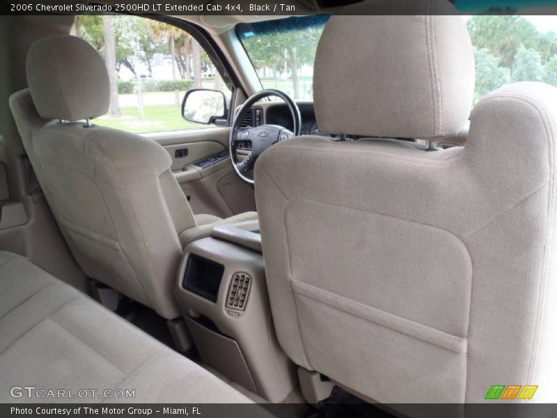 Black / Tan 2006 Chevrolet Silverado 2500HD LT Extended Cab 4x4