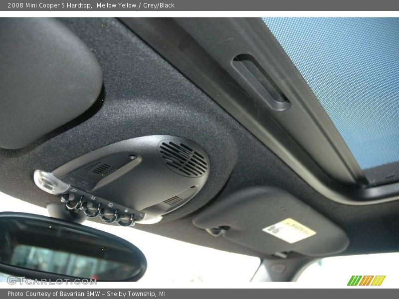 Mellow Yellow / Grey/Black 2008 Mini Cooper S Hardtop