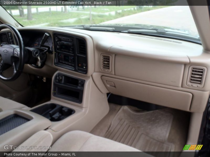 Black / Tan 2006 Chevrolet Silverado 2500HD LT Extended Cab 4x4