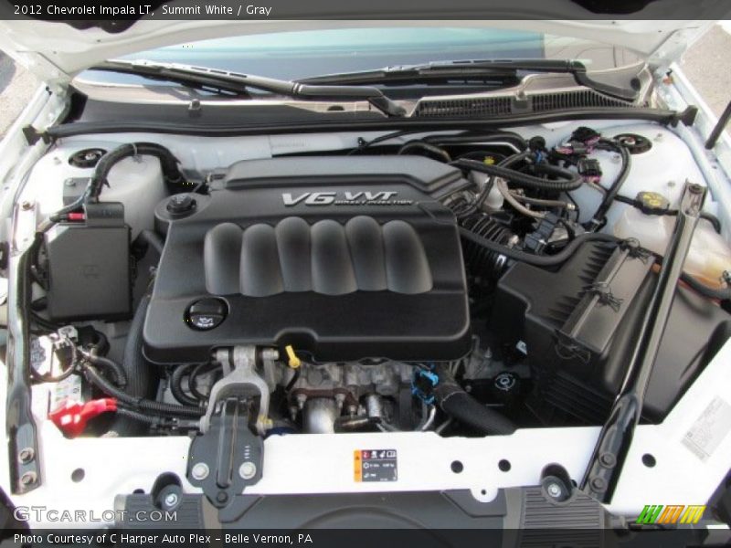 Summit White / Gray 2012 Chevrolet Impala LT