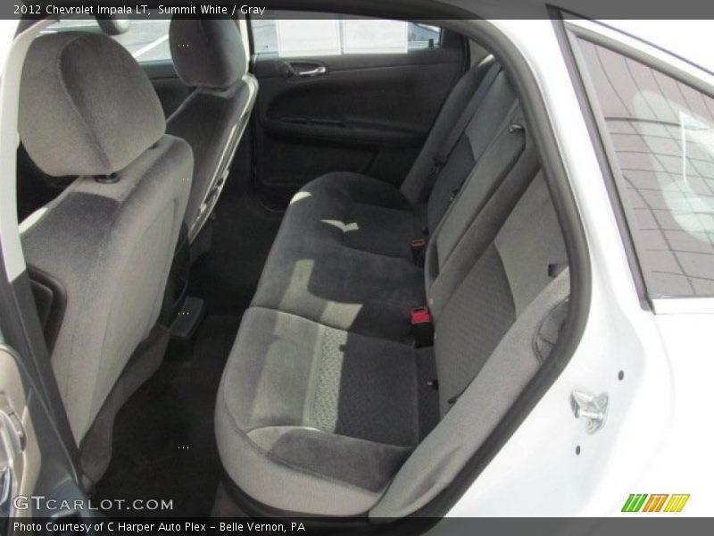 Summit White / Gray 2012 Chevrolet Impala LT