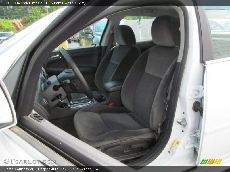 Summit White / Gray 2012 Chevrolet Impala LT