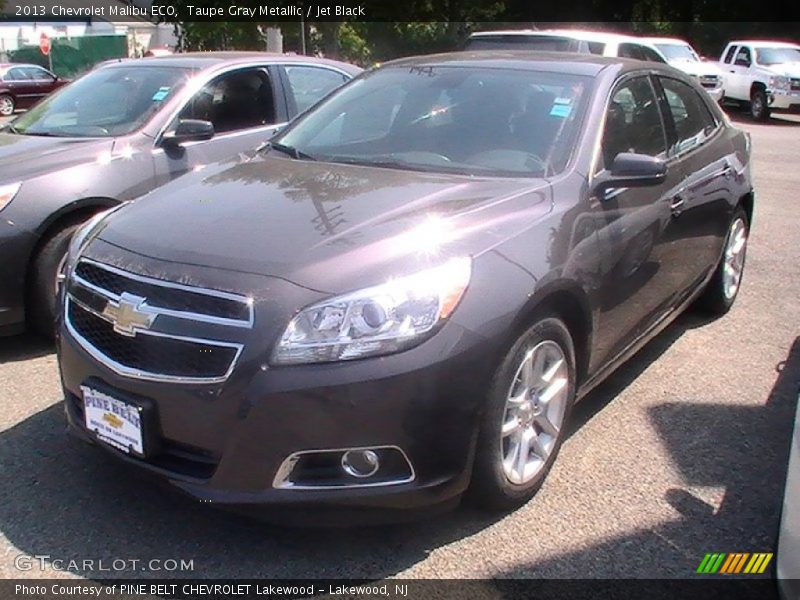 Taupe Gray Metallic / Jet Black 2013 Chevrolet Malibu ECO
