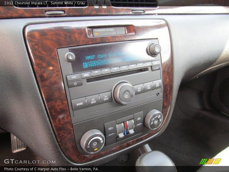 Summit White / Gray 2012 Chevrolet Impala LT