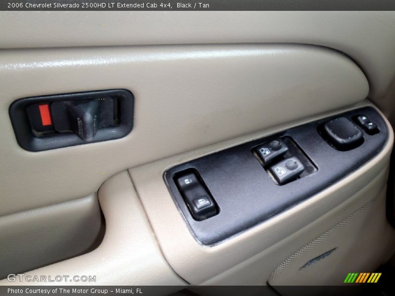 Black / Tan 2006 Chevrolet Silverado 2500HD LT Extended Cab 4x4