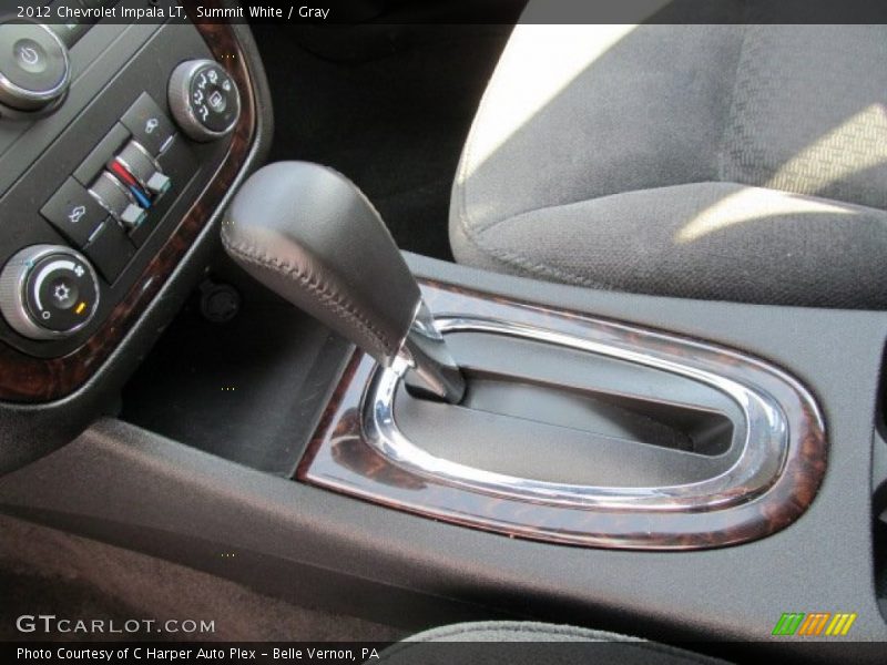 Summit White / Gray 2012 Chevrolet Impala LT