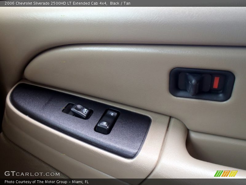 Black / Tan 2006 Chevrolet Silverado 2500HD LT Extended Cab 4x4