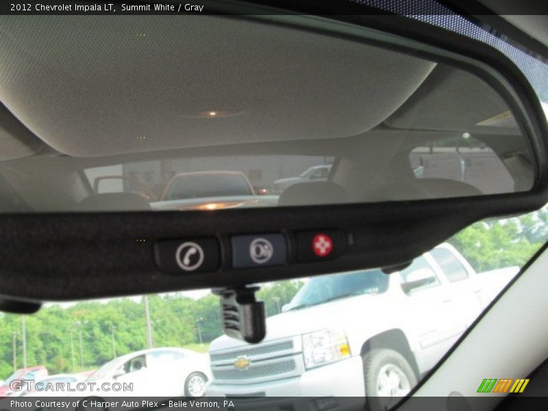 Summit White / Gray 2012 Chevrolet Impala LT