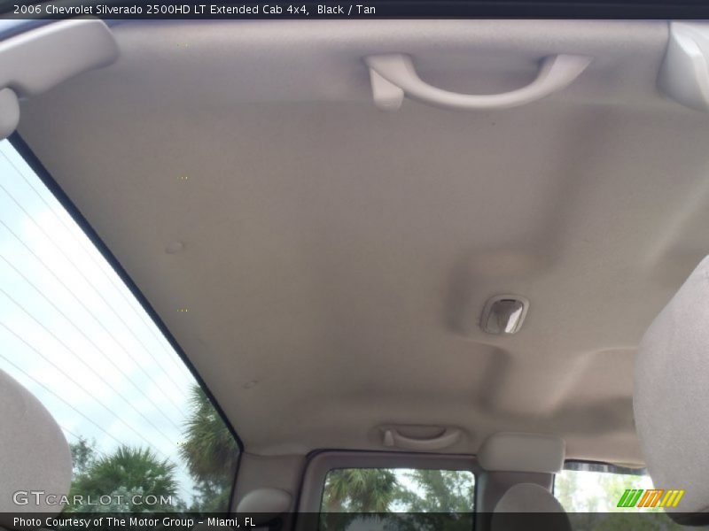 Black / Tan 2006 Chevrolet Silverado 2500HD LT Extended Cab 4x4